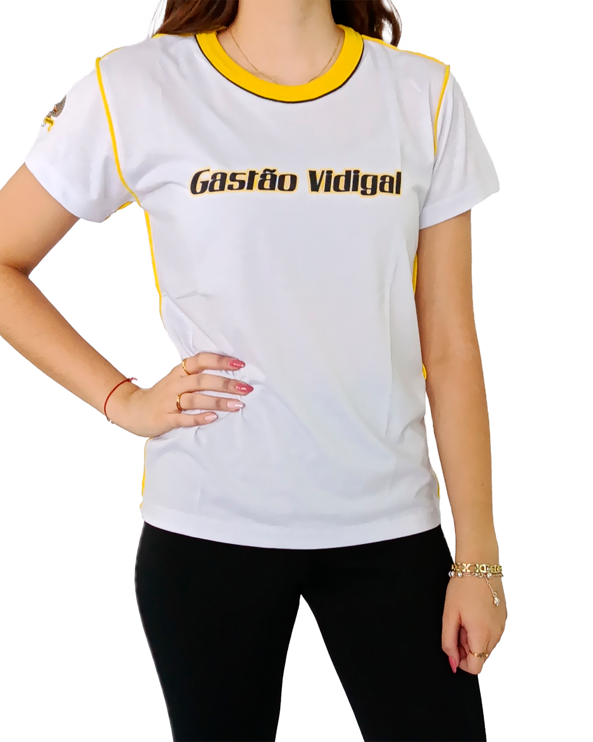 Camiseta Baby Look Branca