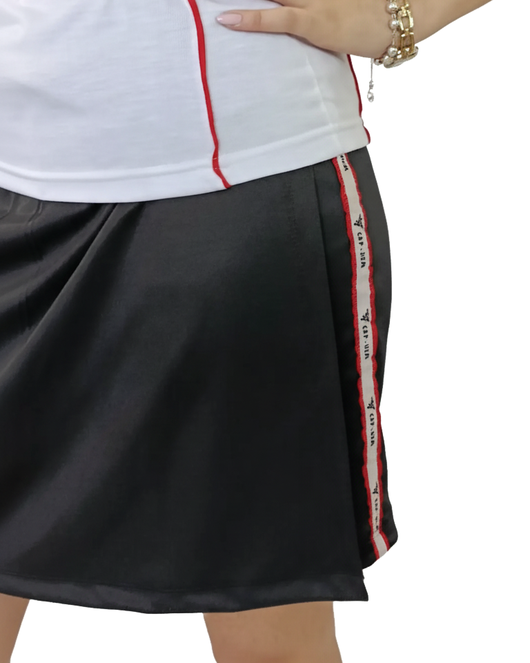 Detalhes Shorts Saia