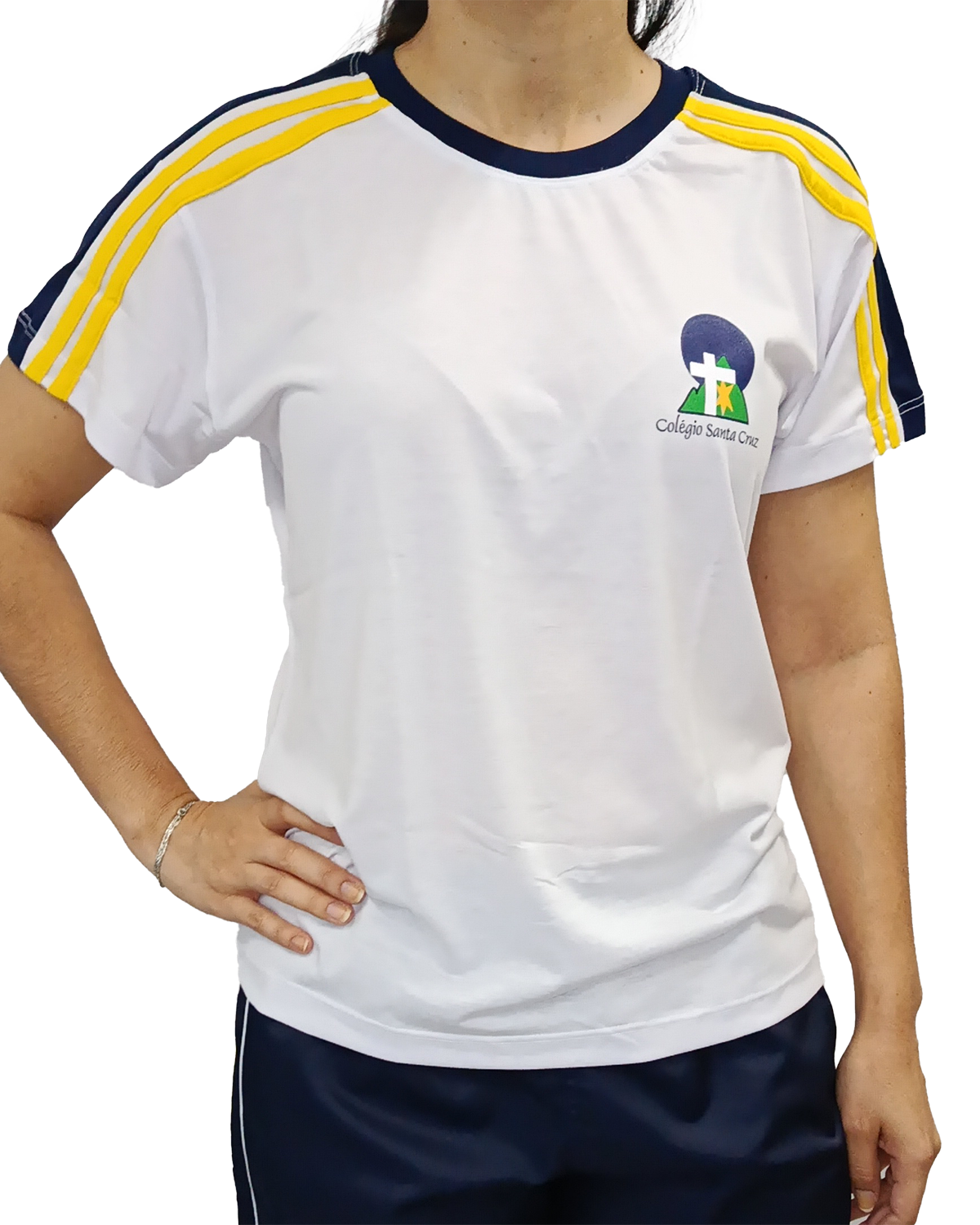Camiseta Baby Look Branca