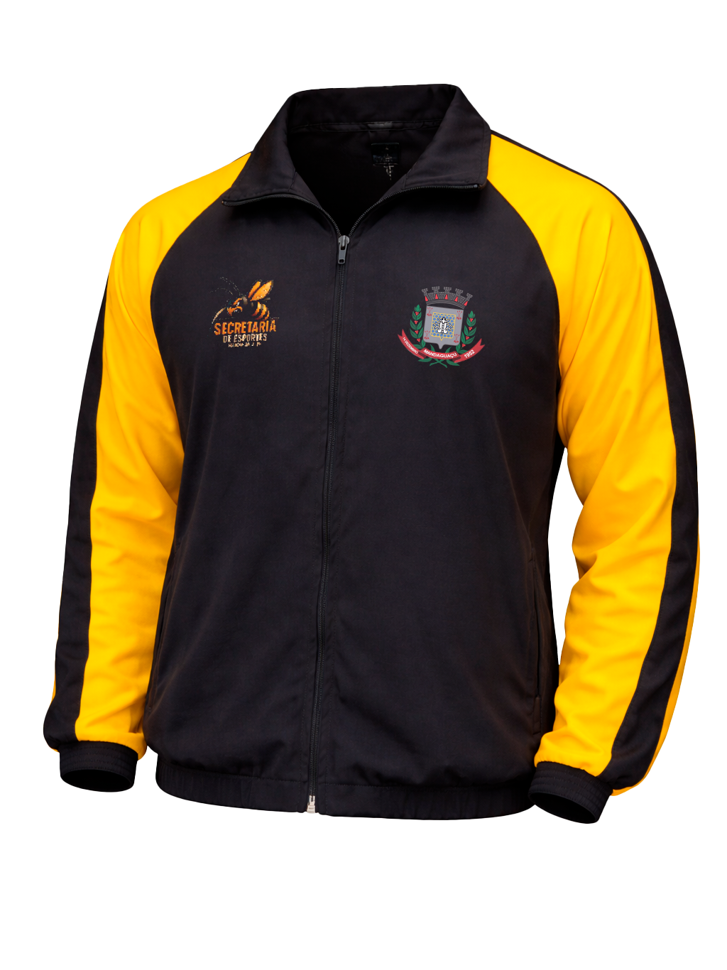 Jaqueta Tactel Manga Raglan
